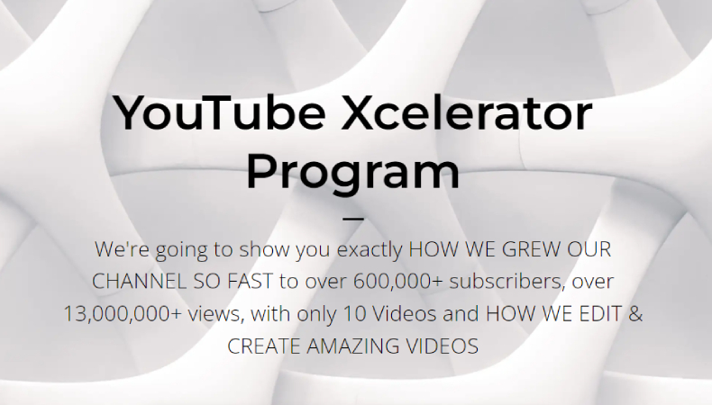 YouTube Xcelerator Program