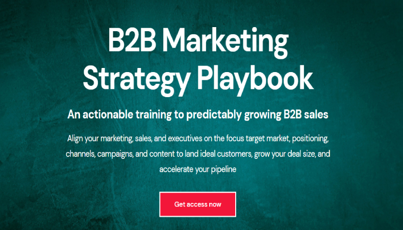 B2B Marketing Strategy Playbook