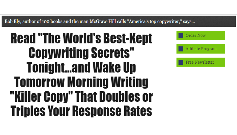 The World’s Best Kept Copywriting Secrets